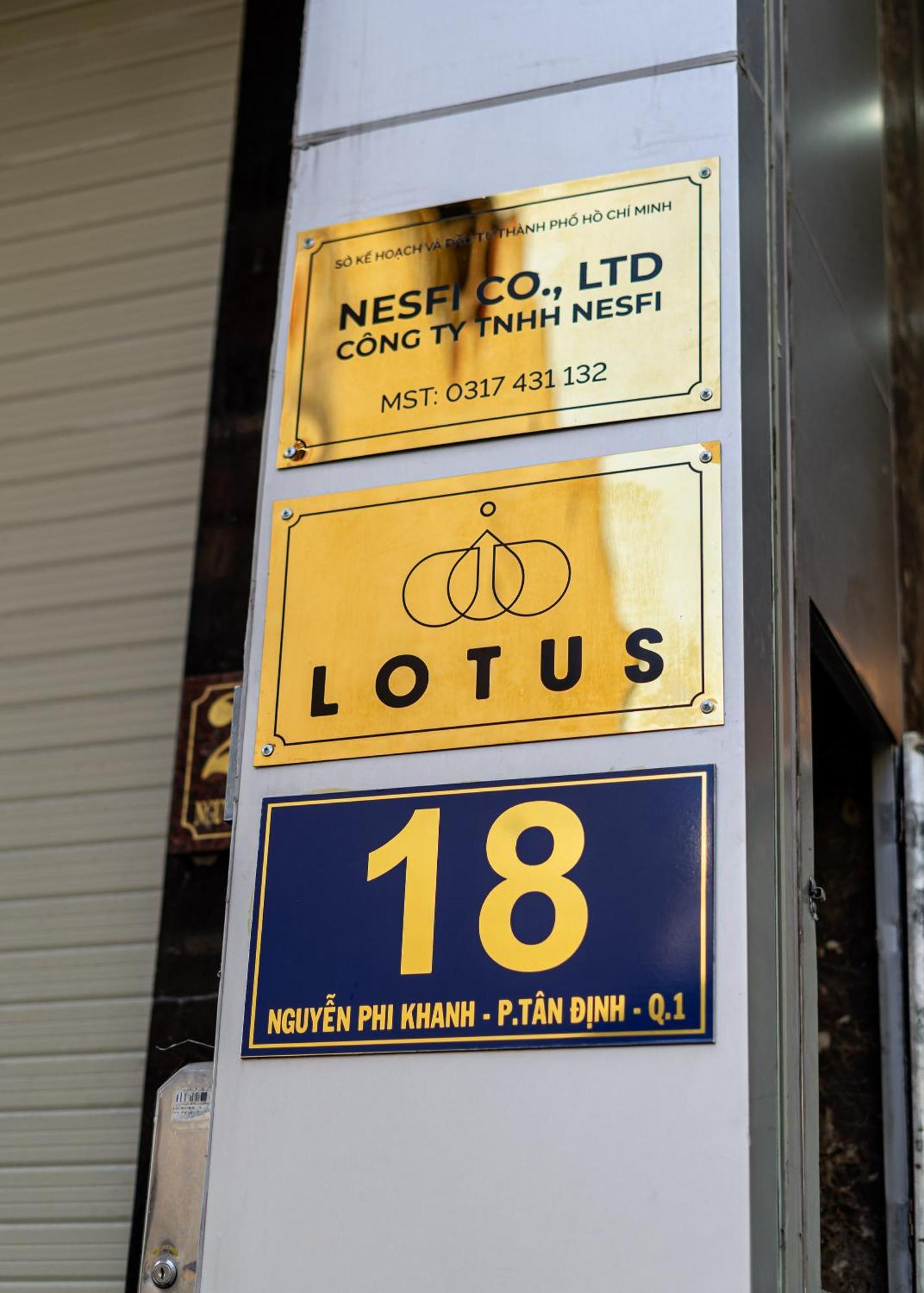 Lotus Hotel Nguyen Phi Khanh Q1 Ho Chi Minh-Byen Eksteriør billede